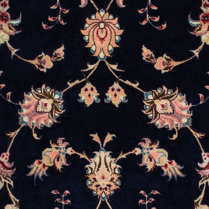 Tappeto corsia Tappeto Persero - Tabriz - Reale - 200 x 74 cm - blu scuro