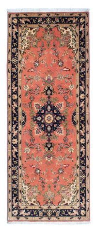 Tappeto corsia Tappeto Persero - Tabriz - Reale - 206 x 82 cm - ruggine