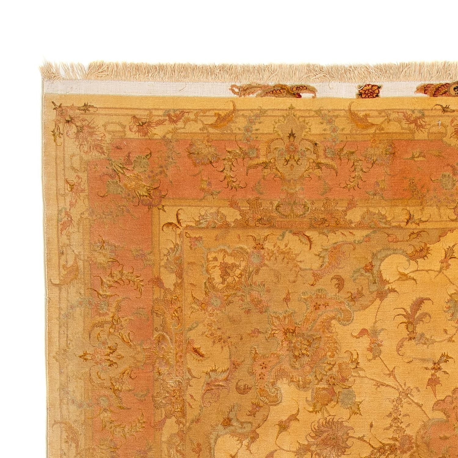 Tappeto Persero - Tabriz - Reale - 300 x 200 cm - oro