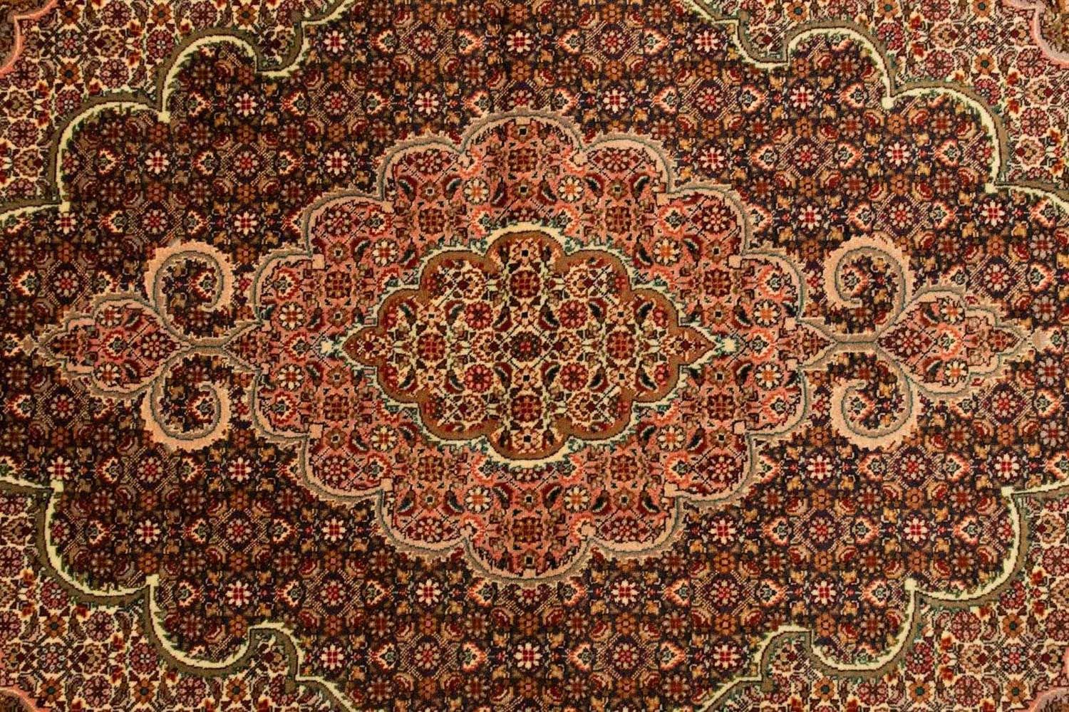 Tappeto Persero - Tabriz - Reale - 148 x 103 cm - blu scuro
