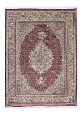 Tappeto Persero - Tabriz - 209 x 153 cm - rosso scuro