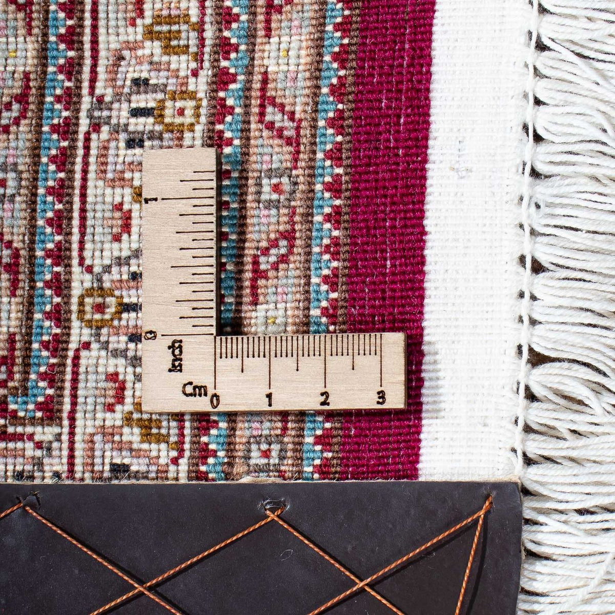 Tappeto Persero - Tabriz - 209 x 153 cm - rosso scuro