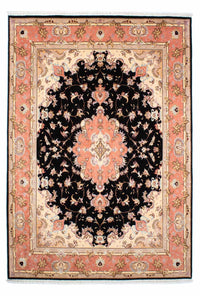 Tappeto Persero - Tabriz - Reale - 238 x 170 cm - blu scuro