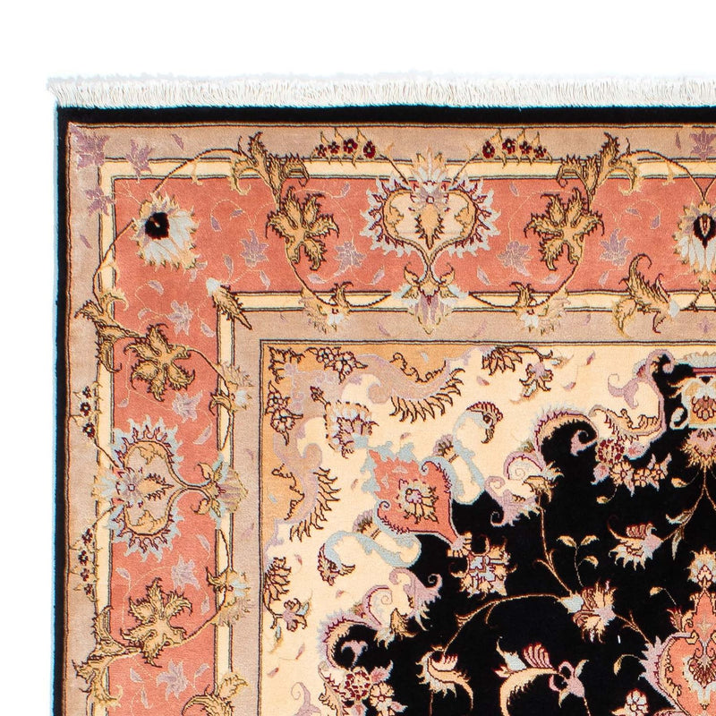 Tappeto Persero - Tabriz - Reale - 238 x 170 cm - blu scuro