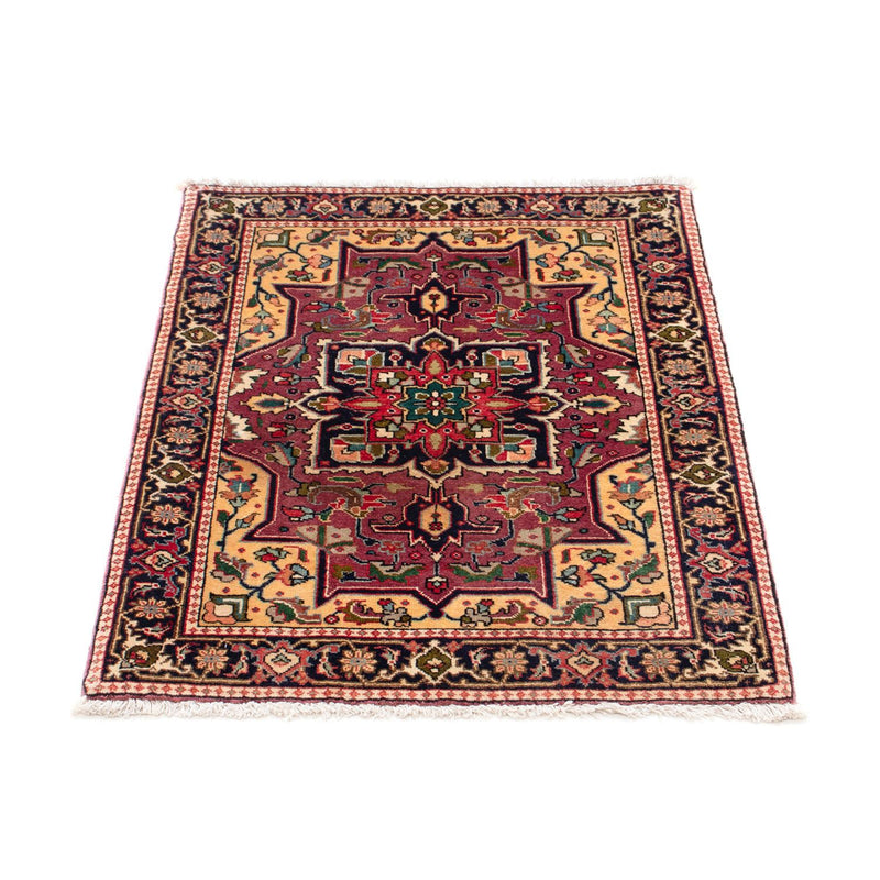 Tappeto Persero - Tabriz - 84 x 60 cm - blu scuro