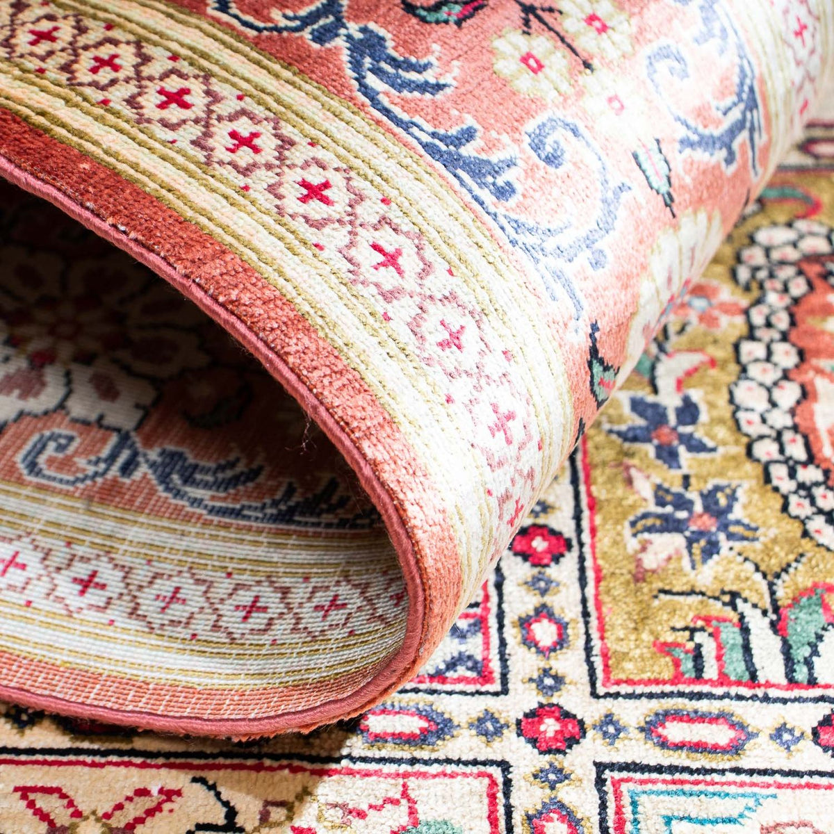 Tappeto Persero - Ghom - 150 x 100 cm - multicolore