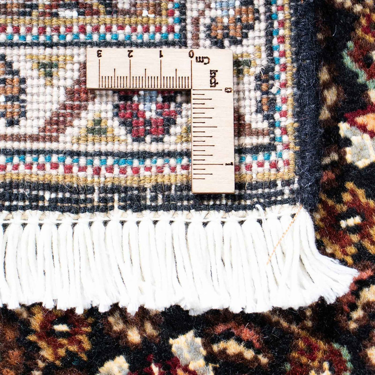 Tappeto corsia Tappeto Persero - Tabriz - 204 x 74 cm - blu scuro