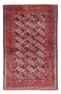 Tappeto Belutsch - 151 x 91 cm - rosso chiaro