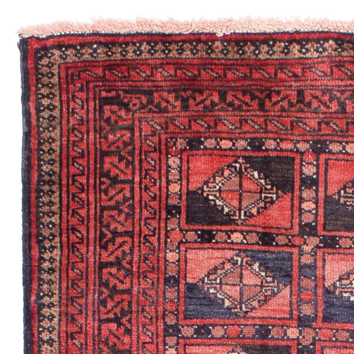 Tappeto Belutsch - 151 x 91 cm - rosso chiaro