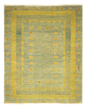Tappeto Gabbeh - Persero - 218 x 175 cm - verde chiaro