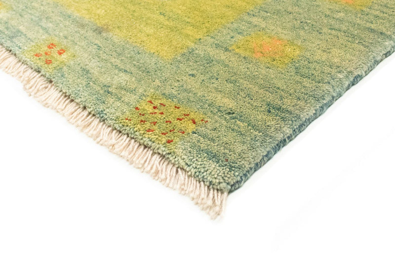 Tappeto Gabbeh - Persero - 218 x 175 cm - verde chiaro