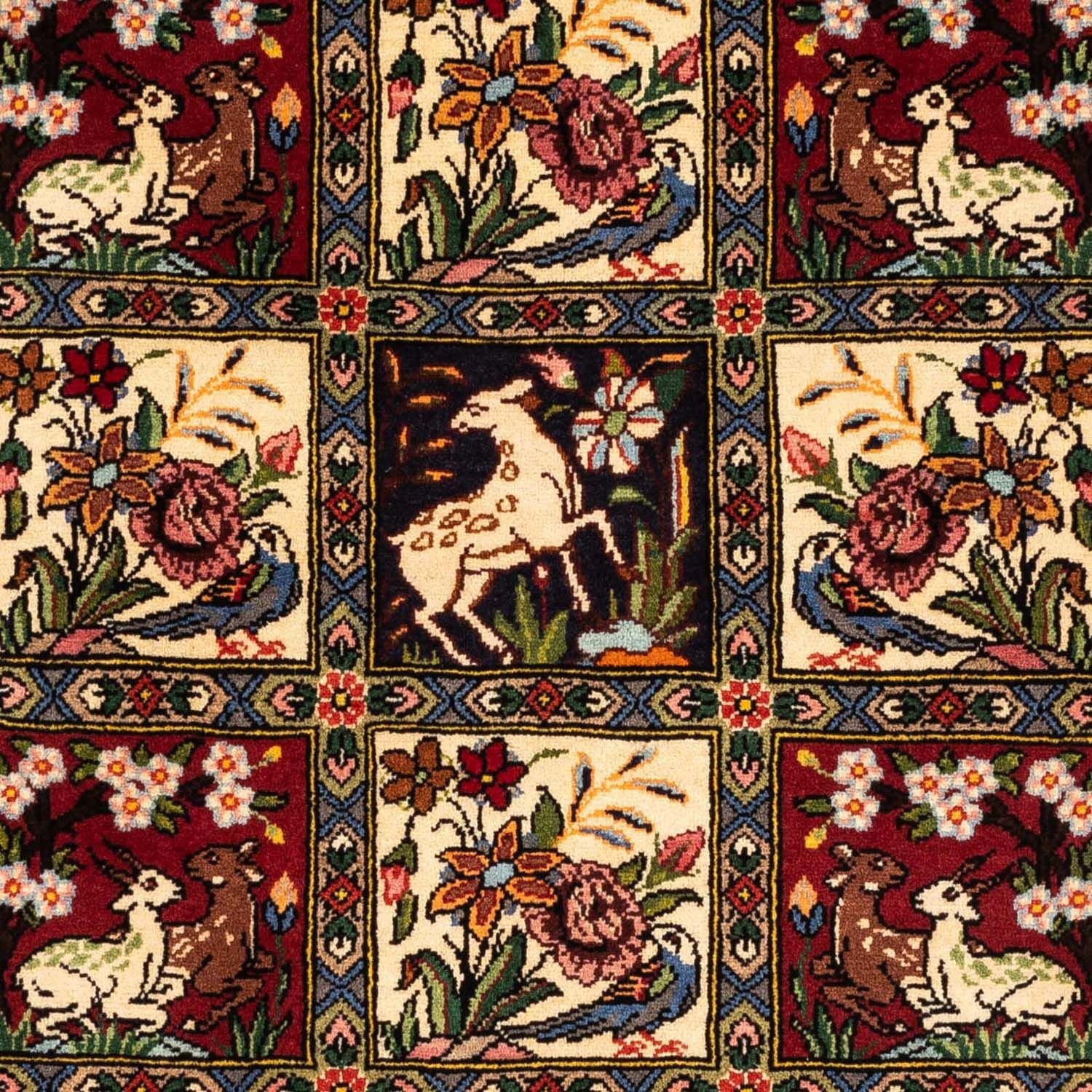 Tappeto Persero - Nomade - 160 x 108 cm - rosso scuro