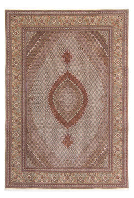 Tappeto Persero - Tabriz - 358 x 248 cm - marrone chiaro