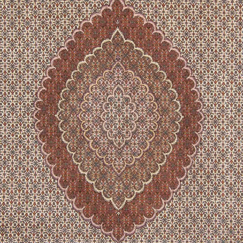 Tappeto Persero - Tabriz - 358 x 248 cm - marrone chiaro