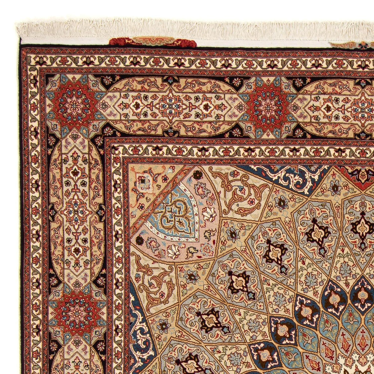 Tabriz - 50 Raj Tappeto 204x206cm - Tappeto persiano