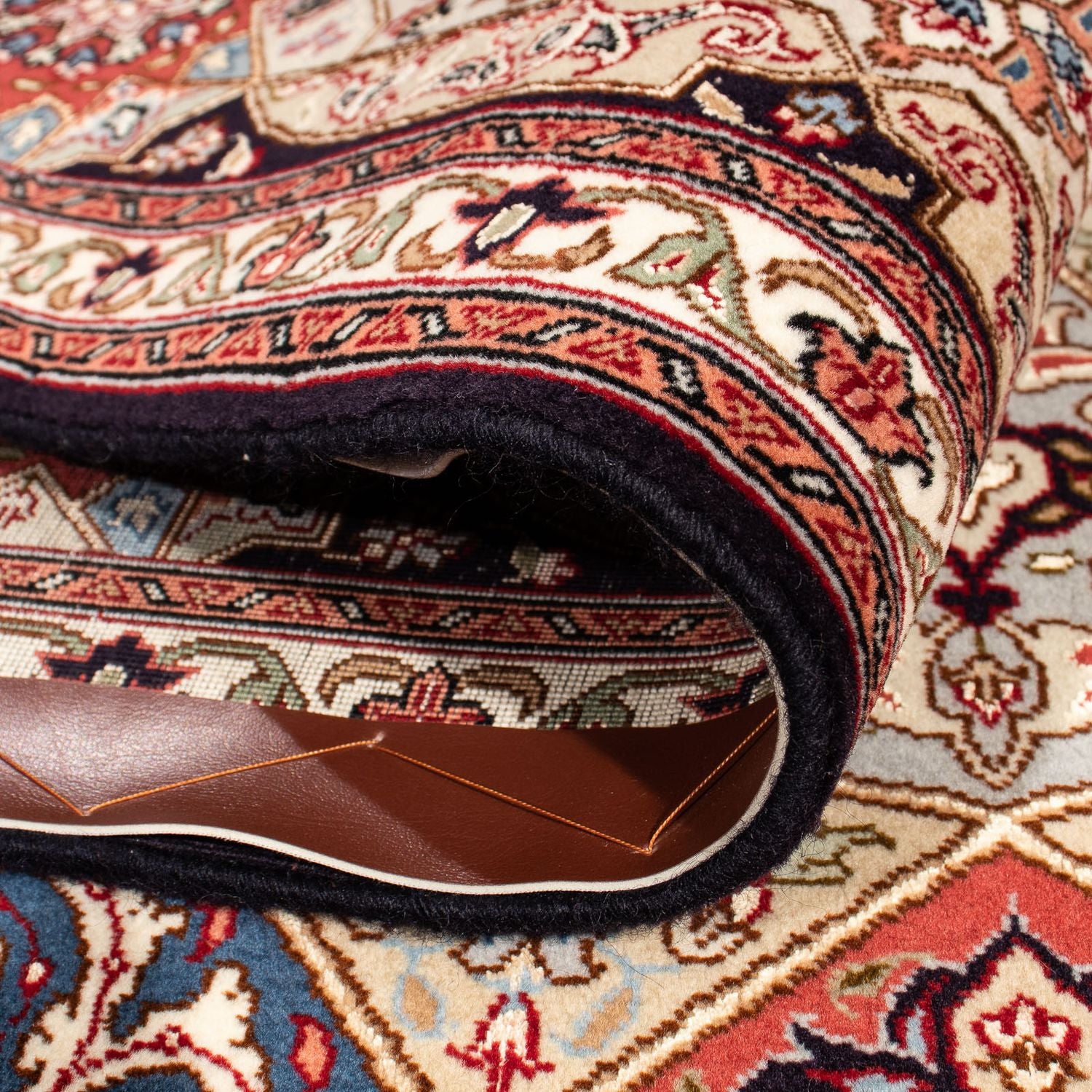 Tappeto Persero - Tabriz - Reale quadrato  - 206 x 204 cm - multicolore