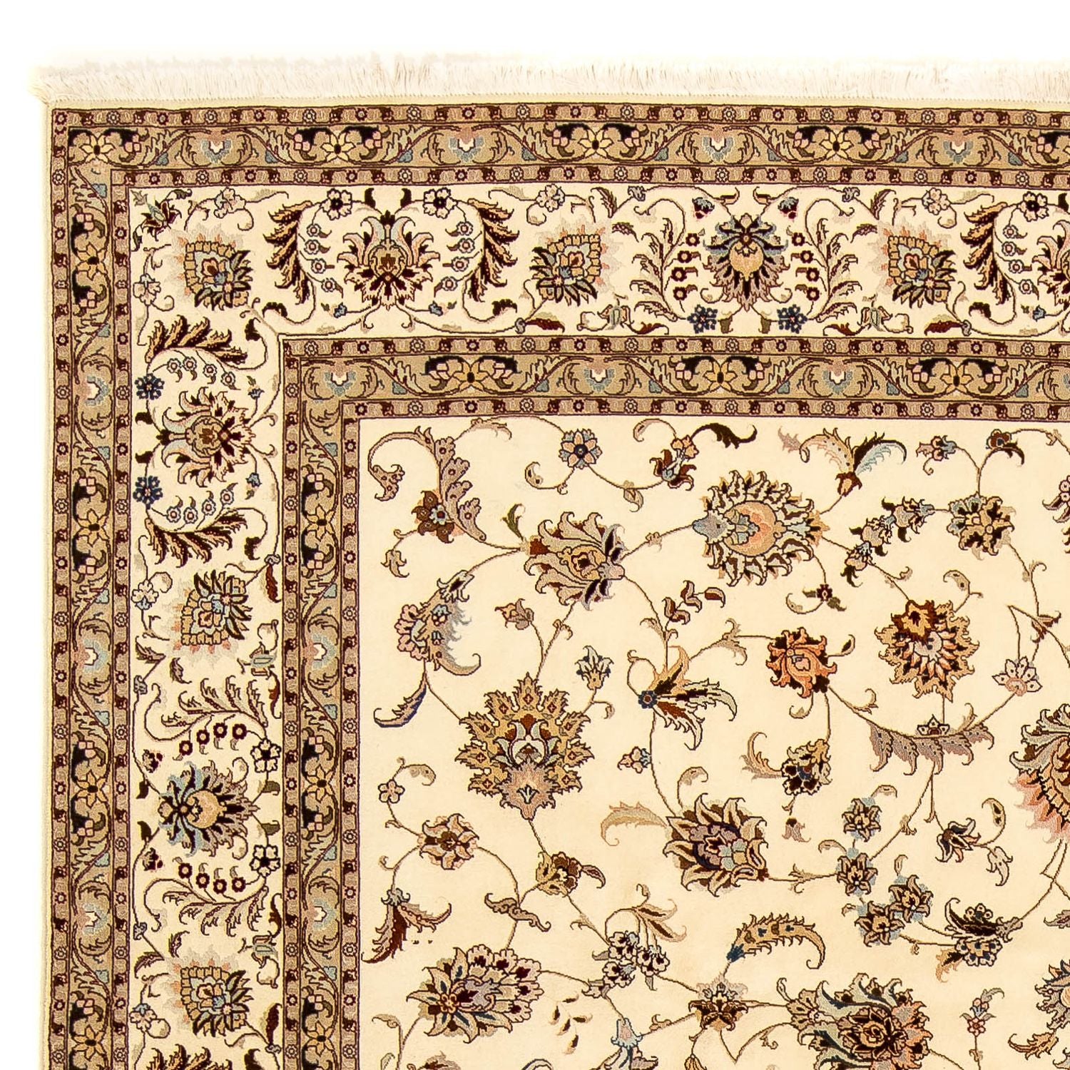 Tappeto Persero - Tabriz - Reale - 357 x 247 cm - beige