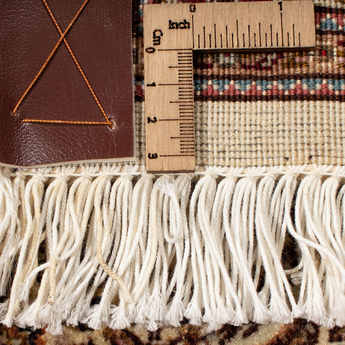 Tappeto Persero - Tabriz quadrato  - 251 x 251 cm - marrone chiaro