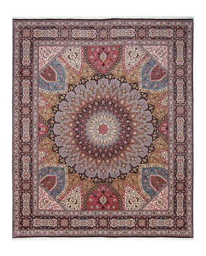 Tappeto Persero - Tabriz - Reale - 303 x 256 cm - multicolore