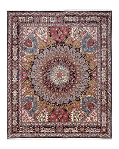 Tabriz - 50 Raj Tappeto 256x303cm - Tappeto persiano