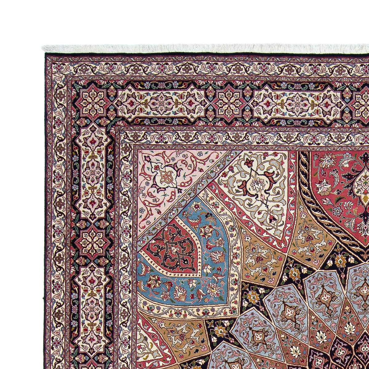 Tabriz - 50 Raj Tappeto 256x303cm - Tappeto persiano