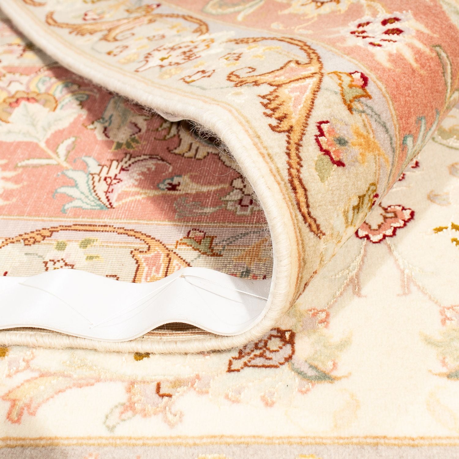 Tappeto Persero - Tabriz - Reale quadrato  - 212 x 205 cm - beige