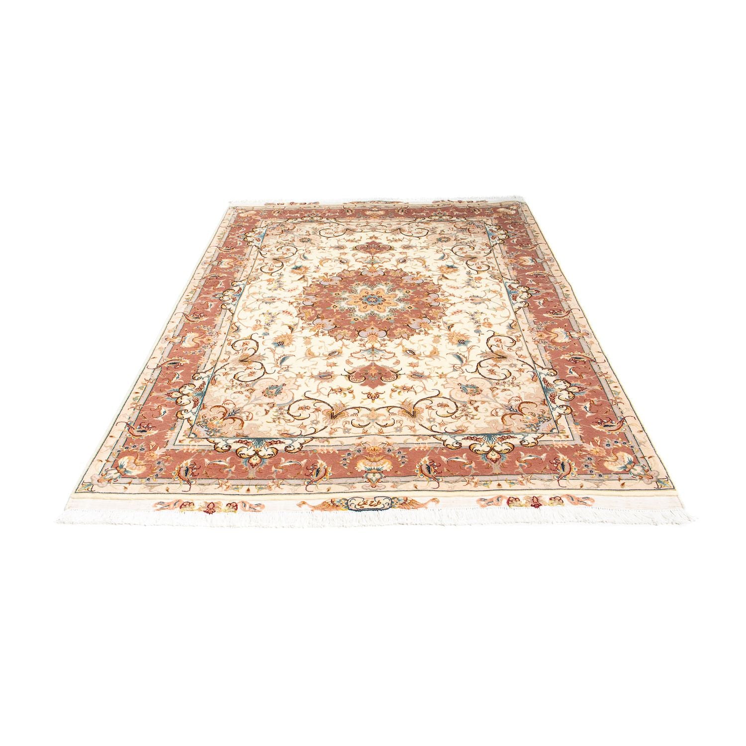Tappeto Persero - Tabriz - Reale - 213 x 149 cm - beige