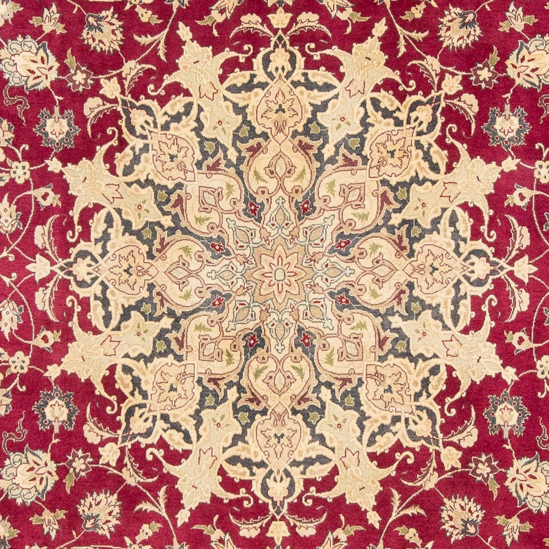 Tappeto Persero - Tabriz - Reale - 300 x 202 cm - rosso scuro