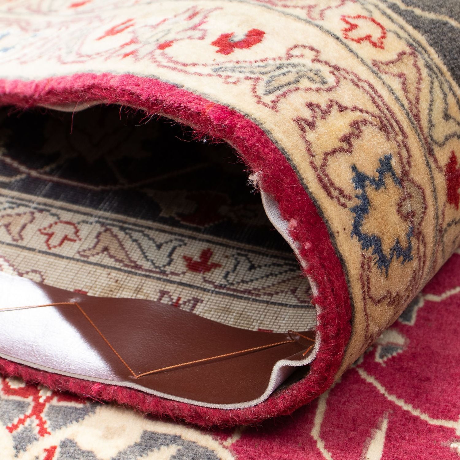 Tappeto Persero - Tabriz - Reale - 300 x 202 cm - rosso scuro