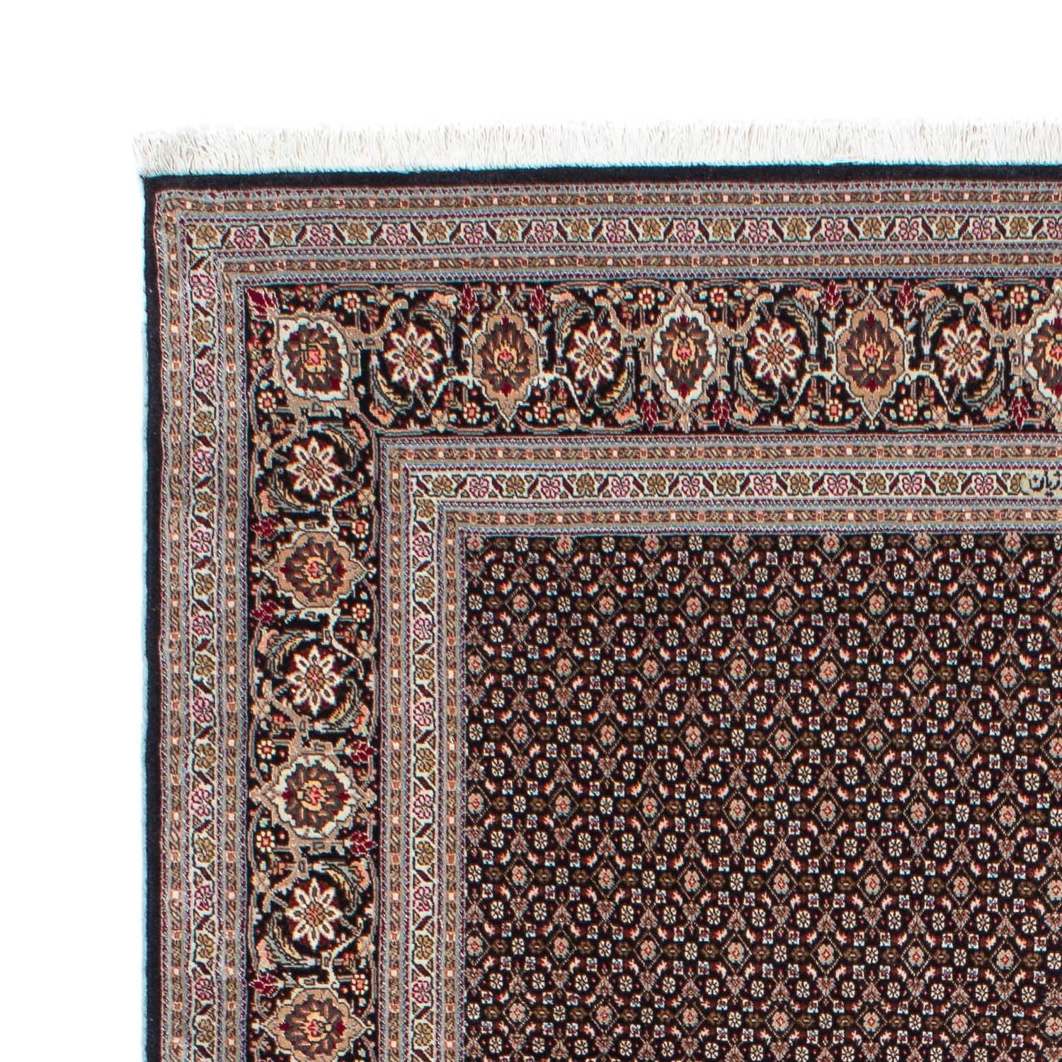Tappeto Persero - Tabriz - 215 x 151 cm - blu scuro