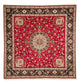 Tabriz - 50 Raj Tappeto 254x254cm - Tappeto persiano