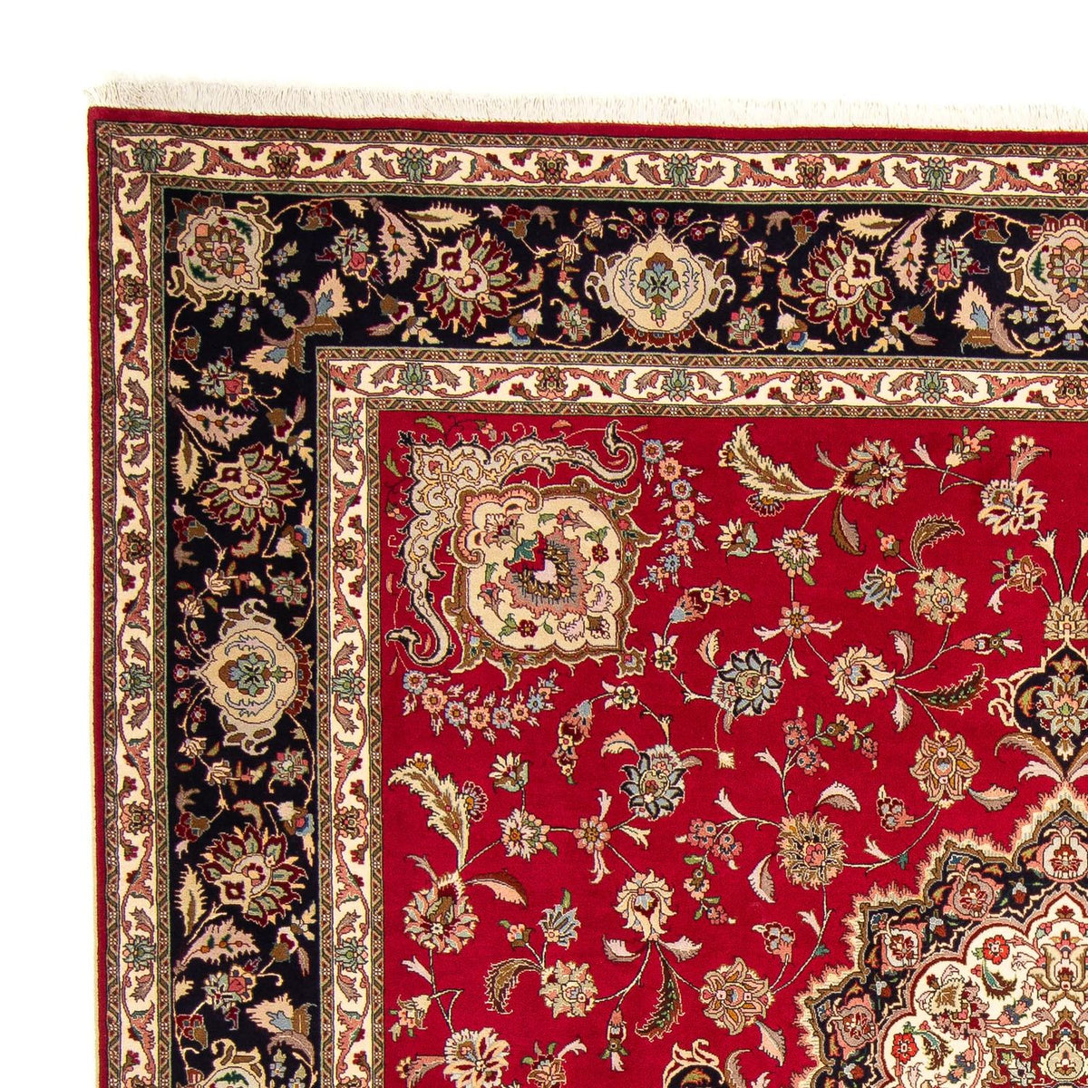 Tabriz - 50 Raj Tappeto 254x254cm - Tappeto persiano