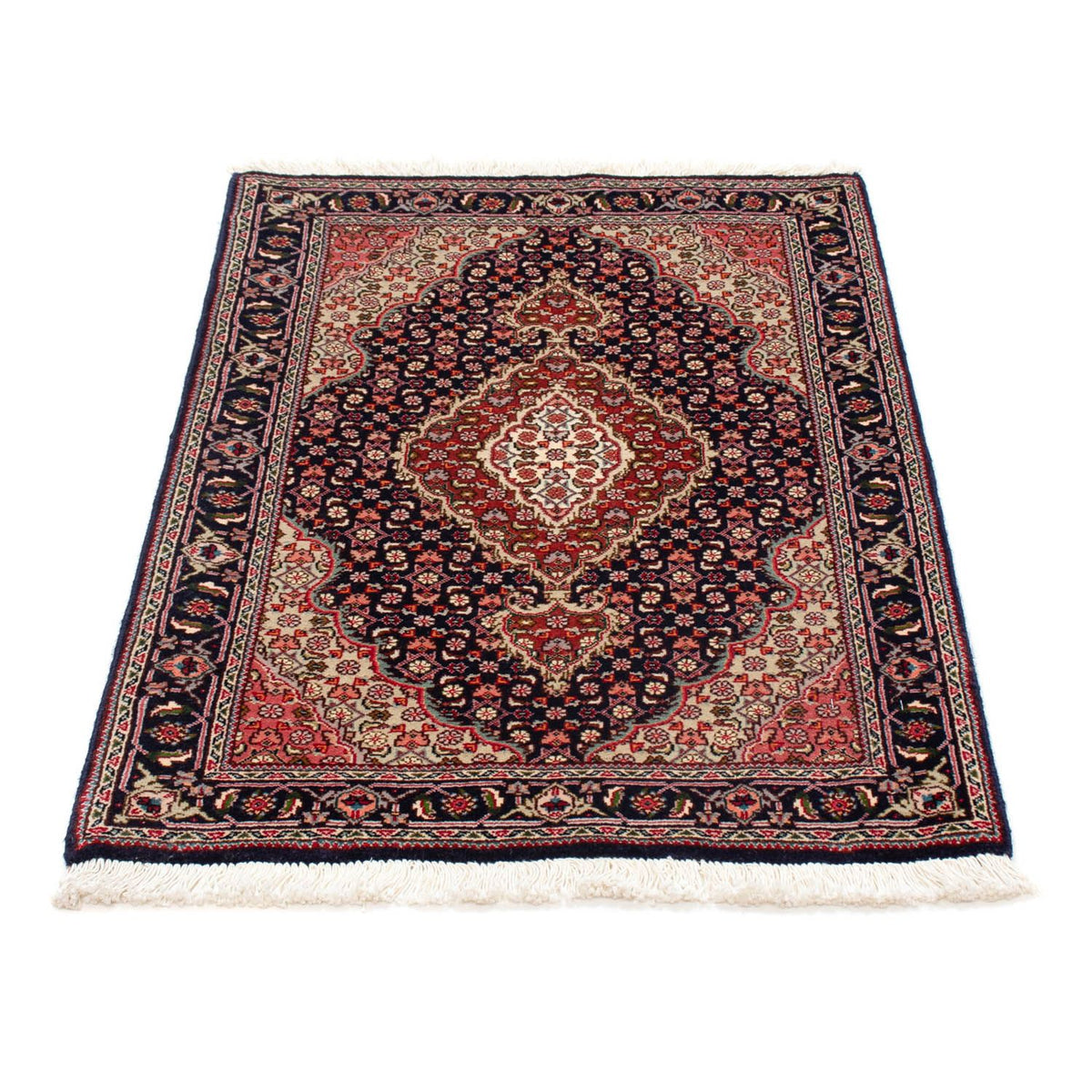 Tappeto Persero - Tabriz - Reale - 88 x 61 cm - blu scuro