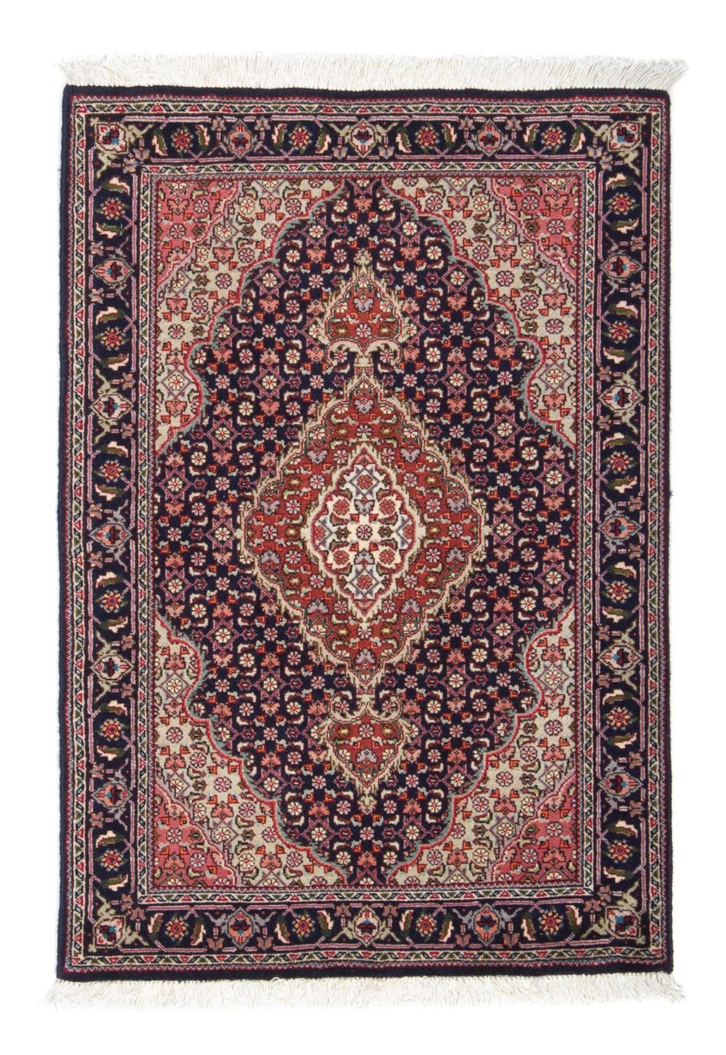 Tappeto Persero - Tabriz - Reale - 90 x 63 cm - blu scuro