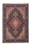 Tappeto Persero - Tabriz - Reale - 90 x 63 cm - blu scuro