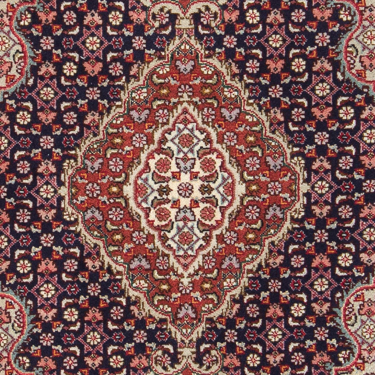 Tappeto Persero - Tabriz - Reale - 90 x 63 cm - blu scuro
