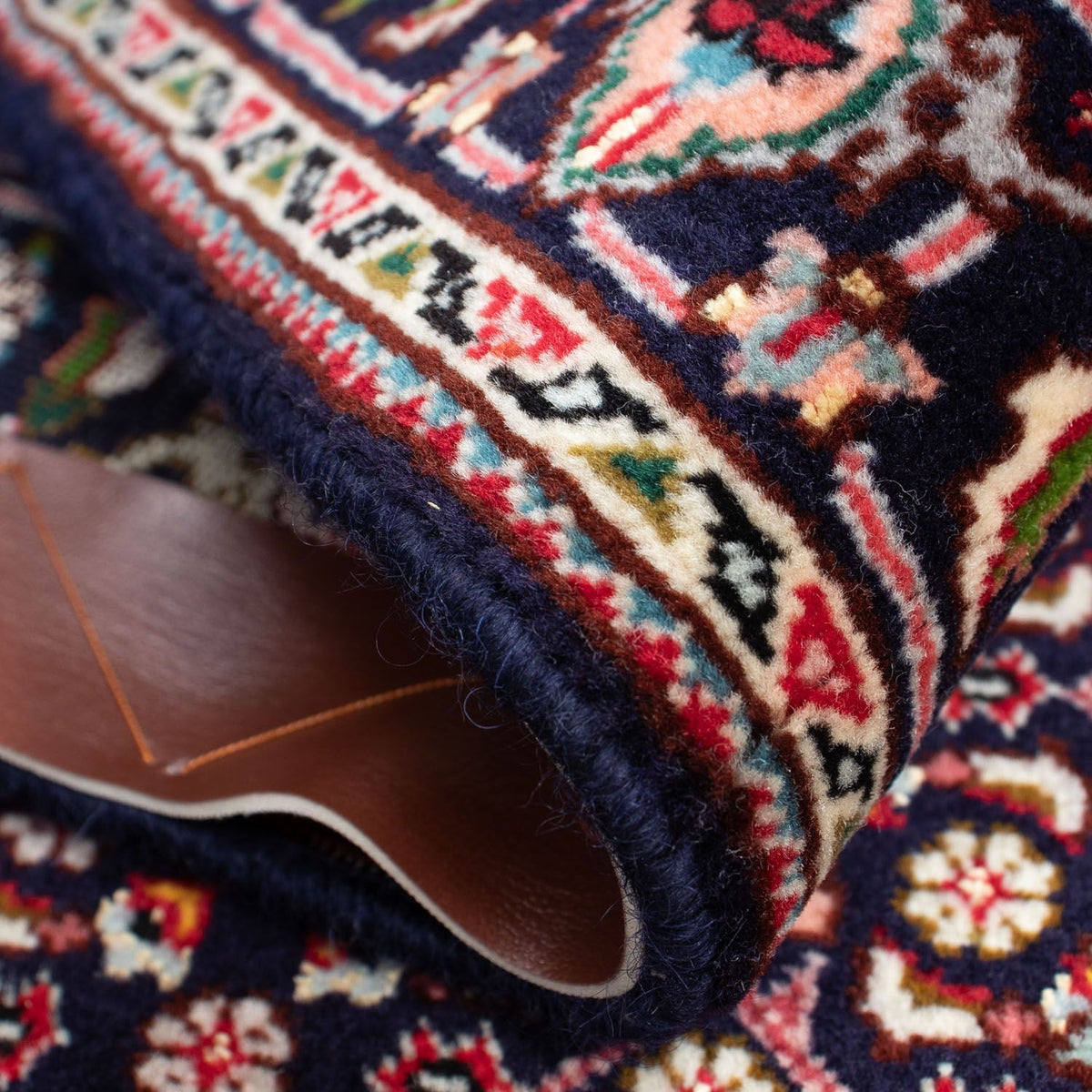 Tappeto Persero - Tabriz - Reale - 90 x 63 cm - blu scuro