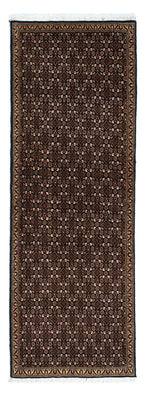 Tappeto corsia Tappeto Persero - Tabriz - 206 x 70 cm - blu scuro