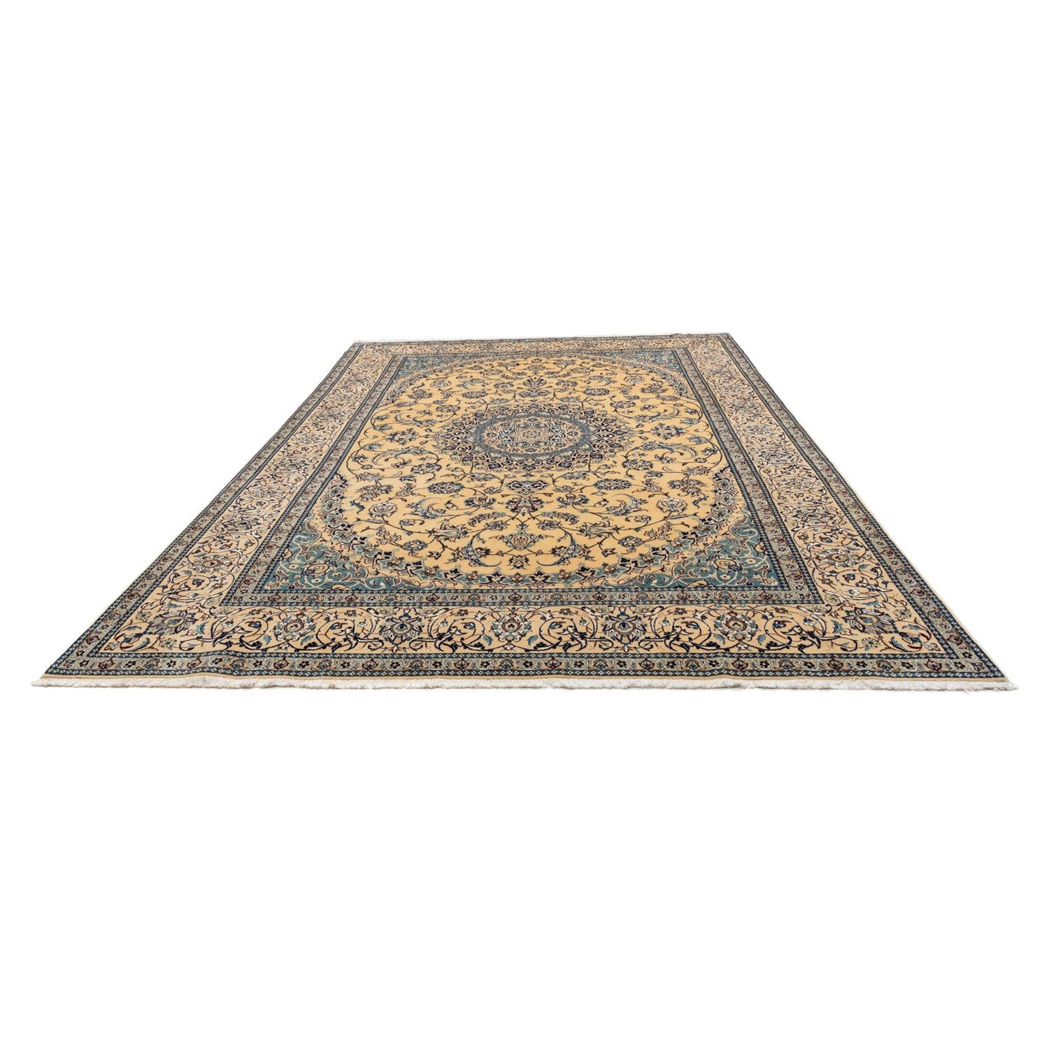 Tappeto Persero - Nain - Reale - 363 x 245 cm - beige