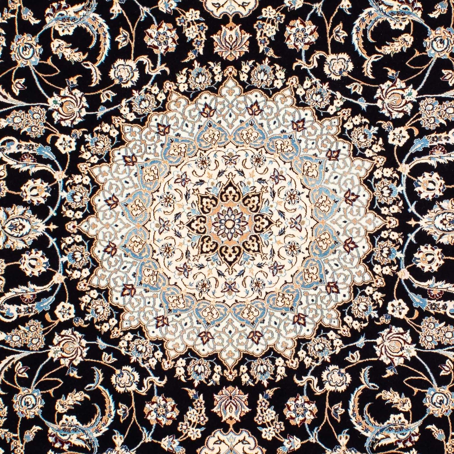 Tappeto Persero - Nain - Premio - 250 x 170 cm - blu scuro