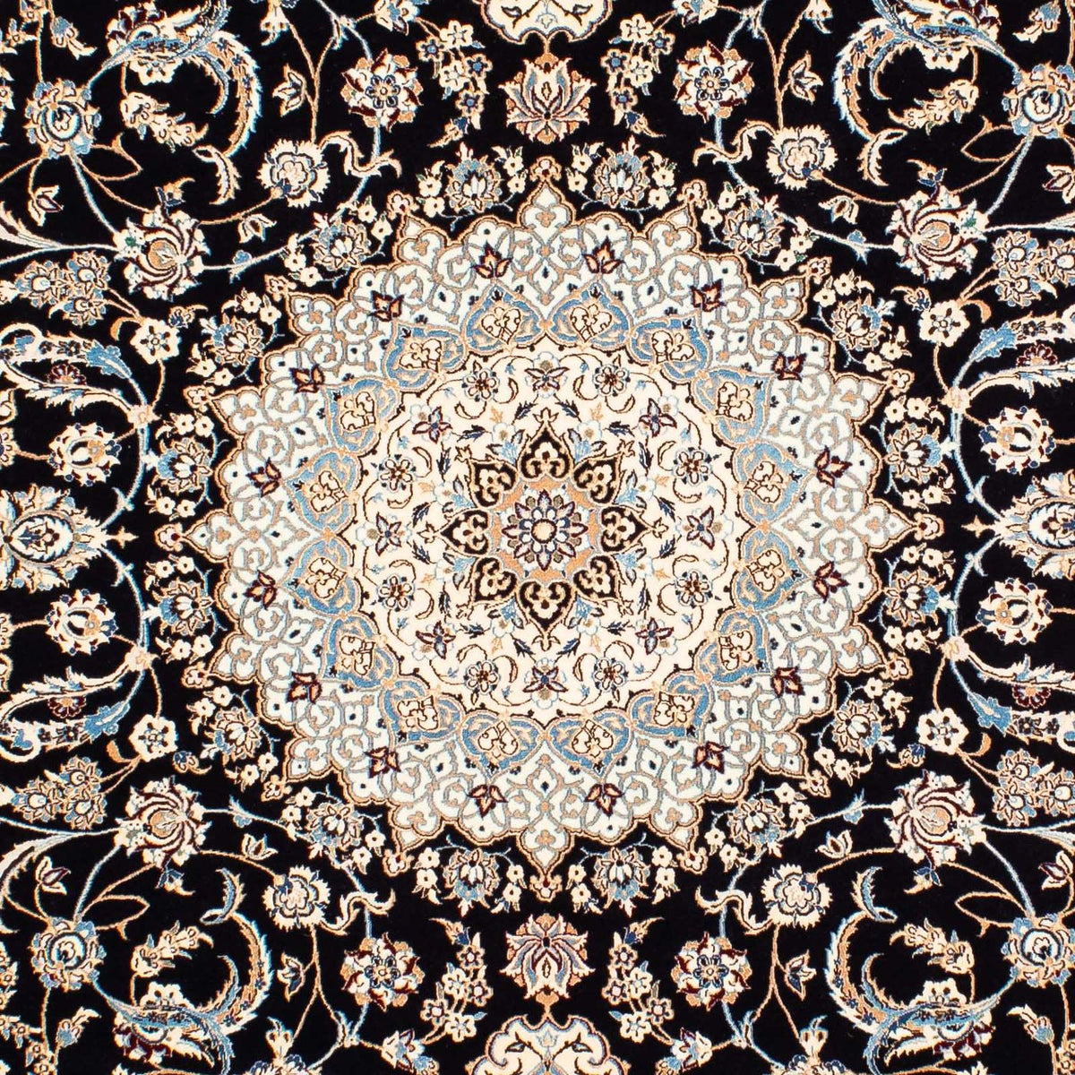 Tappeto Persero - Nain - Premio - 250 x 170 cm - blu scuro