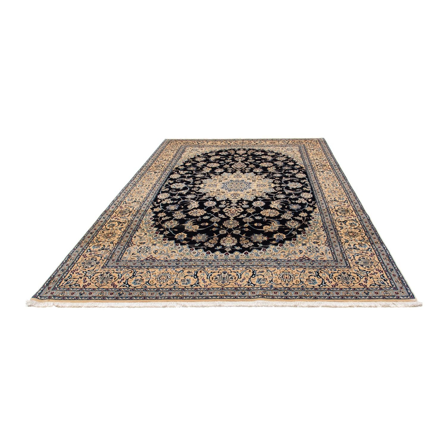 Tappeto Persero - Nain - Reale - 300 x 205 cm - nero