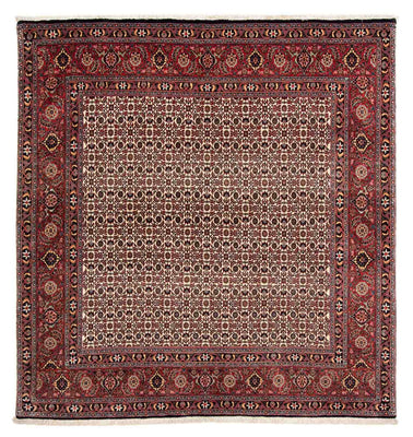 Tappeto Persero - Bidjar quadrato  - 204 x 201 cm - rosso scuro
