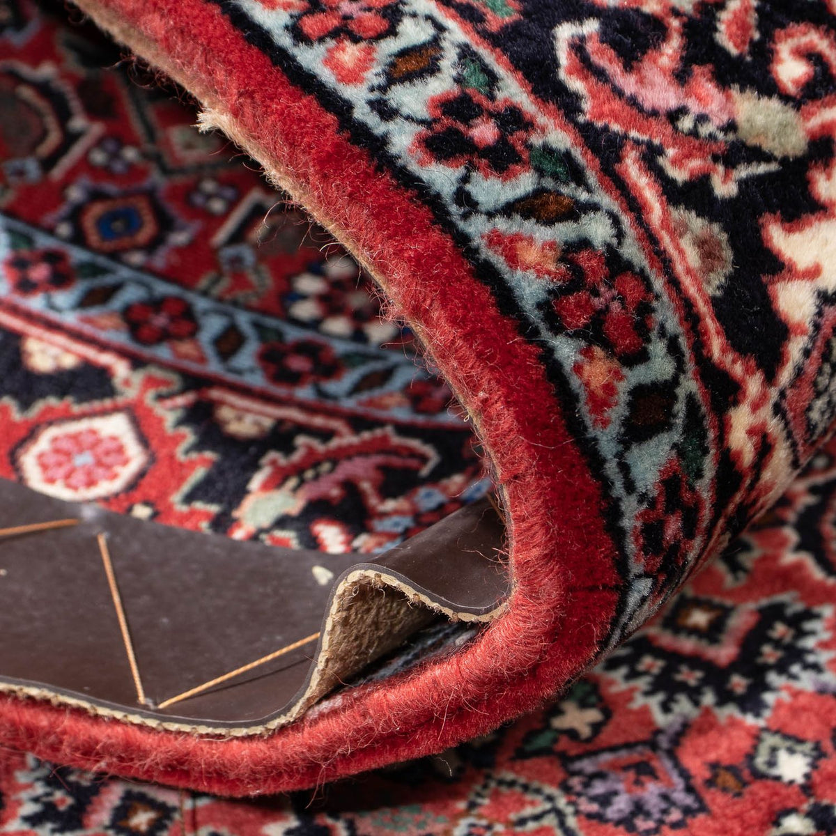 Tappeto Persero - Bidjar - 193 x 176 cm - rosso