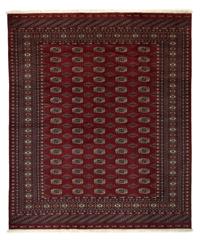 Tappeto afgano - Bukhara - 244 x 205 cm - rosso