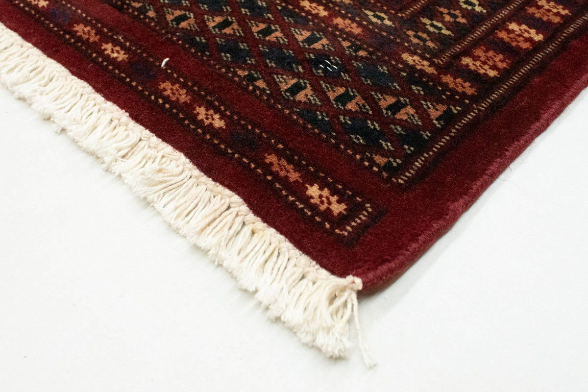 Tappeto afgano - Bukhara quadrato  - 205 x 195 cm - rosso