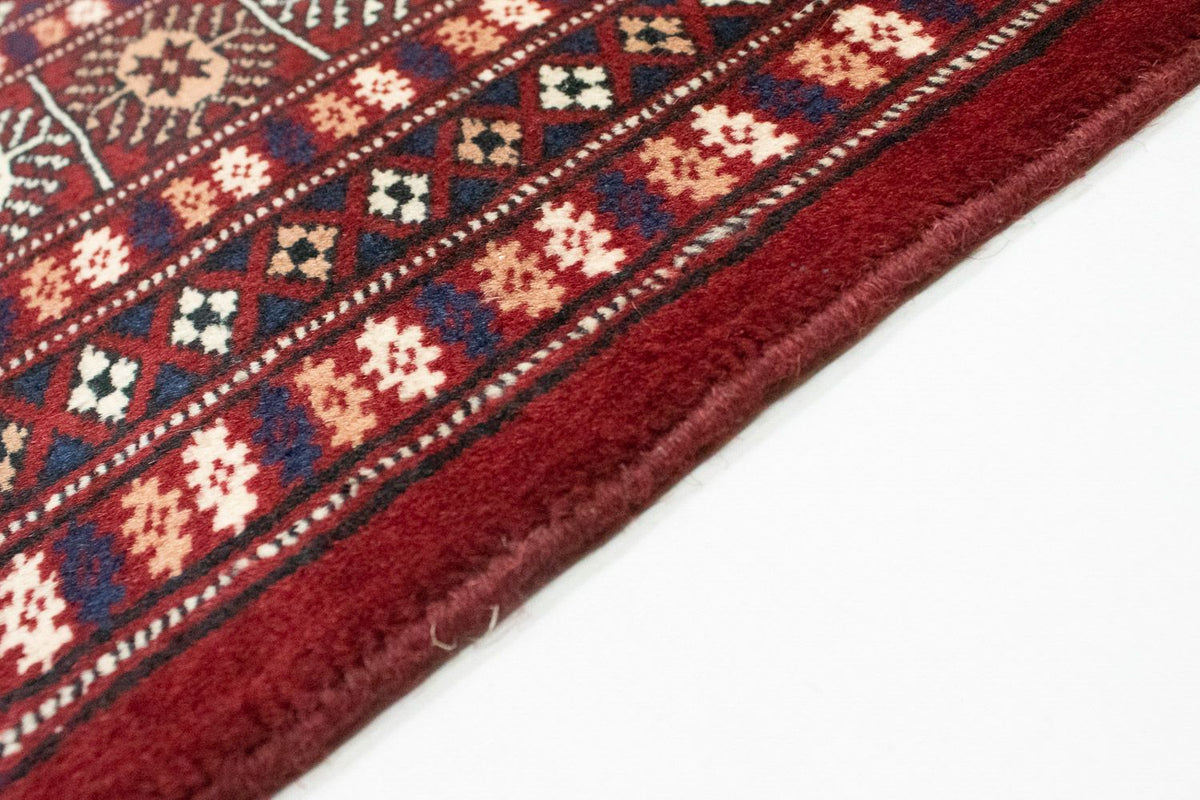 Tappeto afgano - Bukhara quadrato  - 203 x 199 cm - rosso