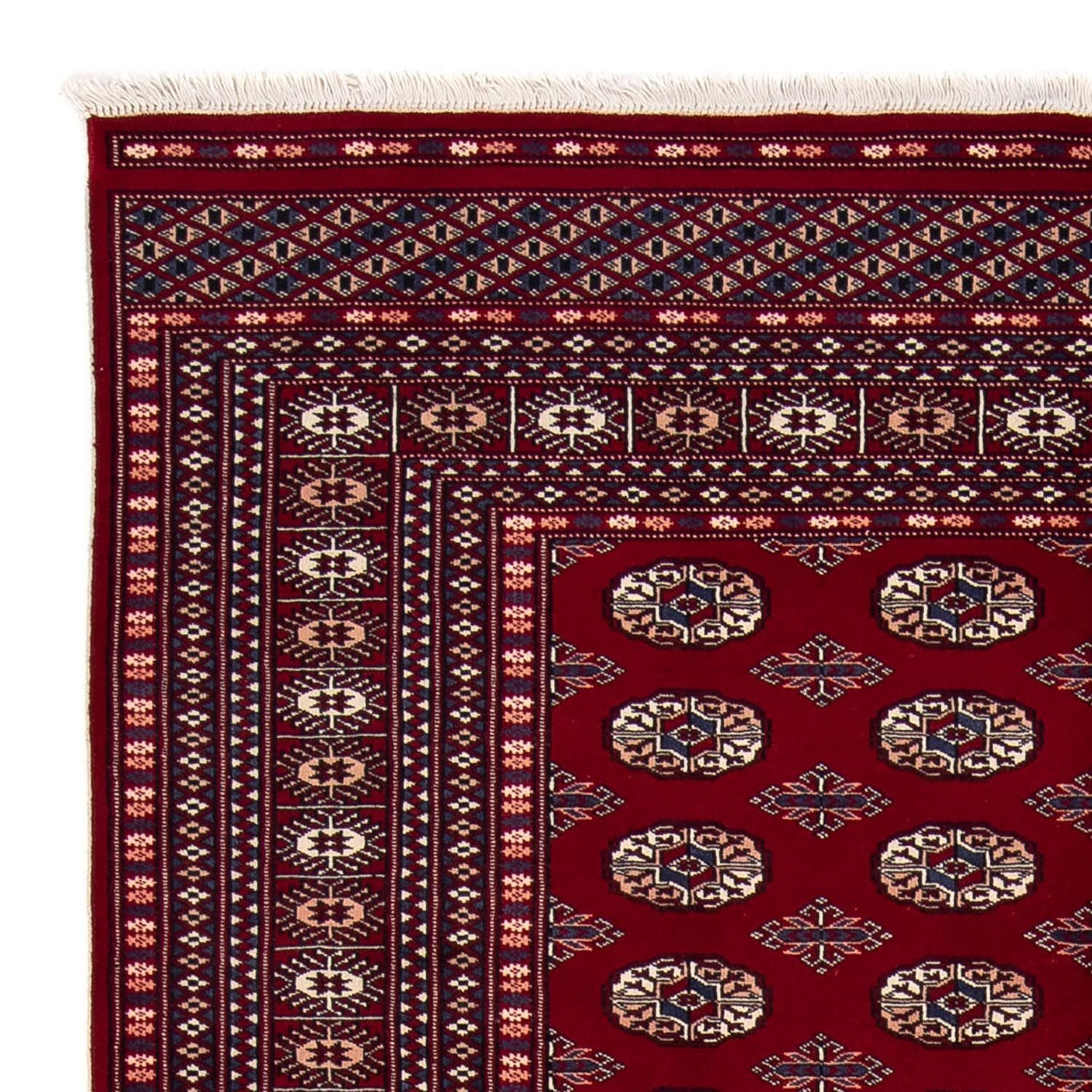 Tappeto afgano - Bukhara - 240 x 170 cm - rosso scuro