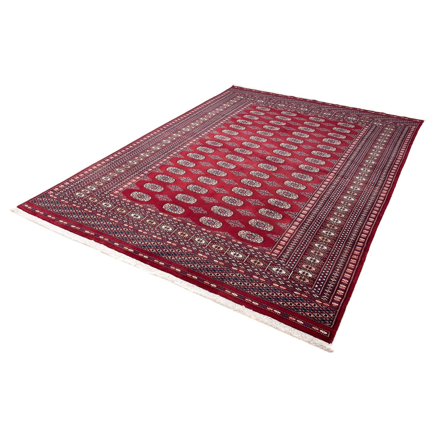 Tappeto afgano - Bukhara - 240 x 170 cm - rosso scuro