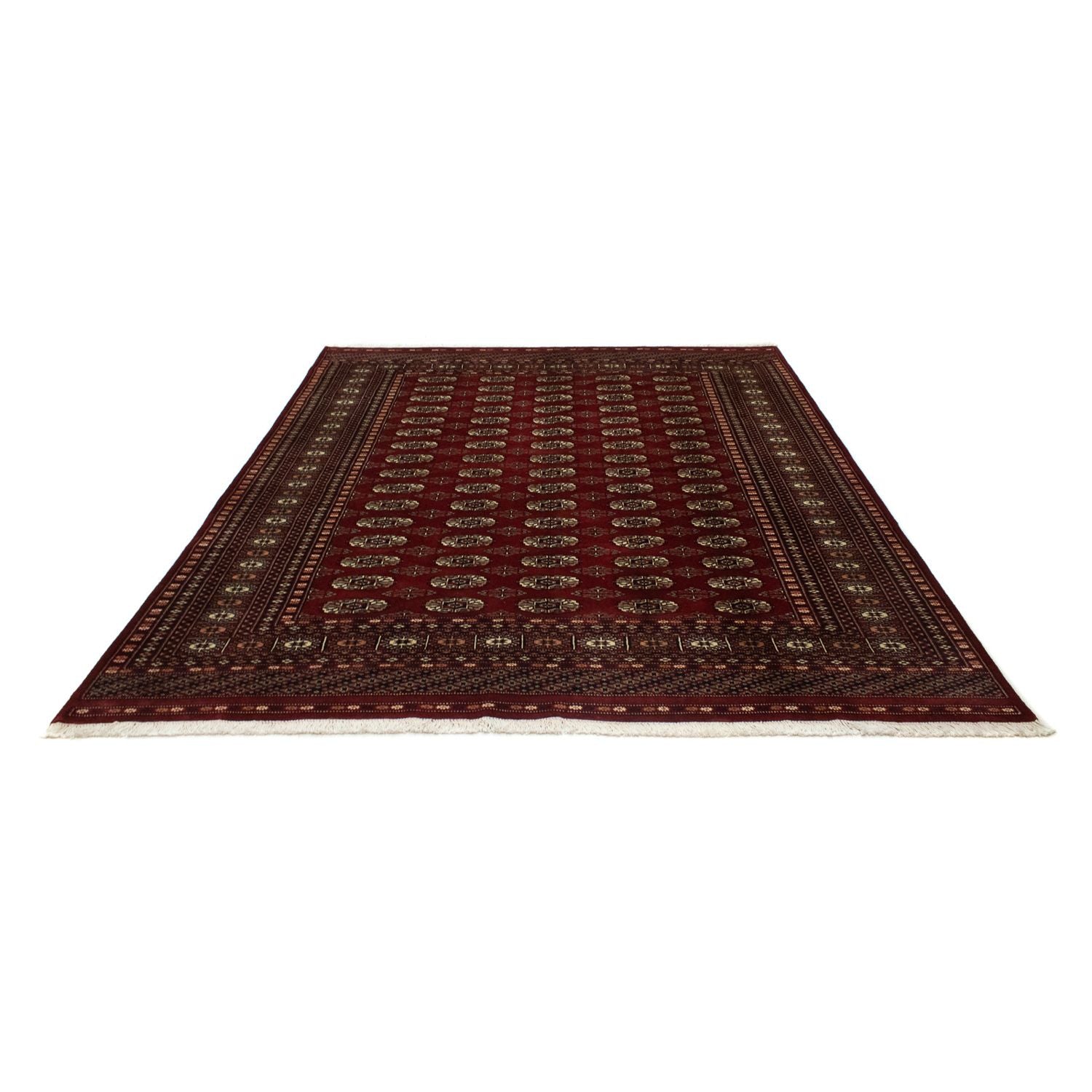 Tappeto afgano - Bukhara - 244 x 198 cm - rosso